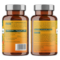 Beauty & Co Ashwagandha 5000mg Tablets, High Strength Ashwagandha- Pure Ashwagandha, Vegan, Made in UK 4 x 90 (360).