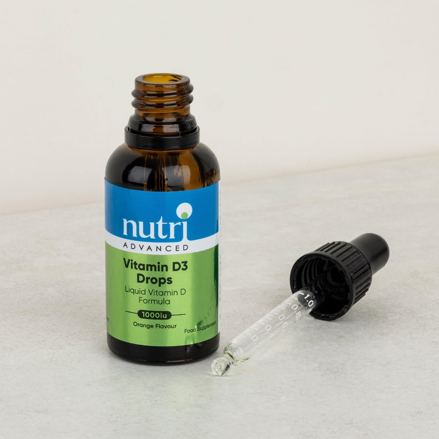 Nutri Advanced - Vitamin D3 Liquid Drops - Orange 30ml