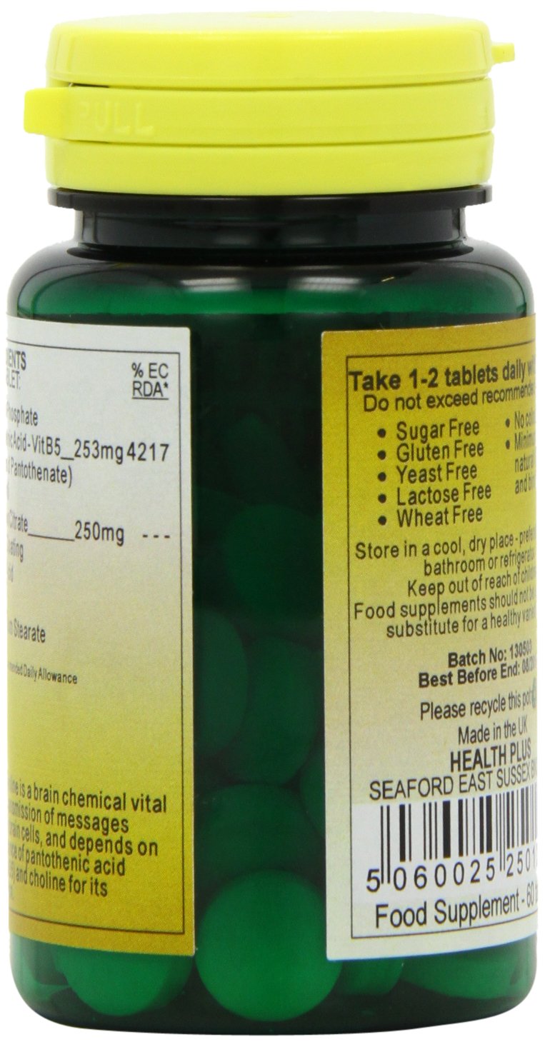 Health Plus Super Choline Vitamin B Supplement - 60 Tablets