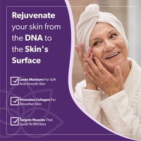 BEVERLY HILLS Anti Aging Collagen Face Cream with EGF & Multi Peptide for Wrinkle Repair & Skin Rejuvenation, Anti Ageing Cream for Cell Repair & Collagen Production for Men & Women, 60Day Supply 30ML