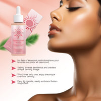 Sunless Tanning Drops 60 ml, Promotes Skin Health and Pigmentation, Natural Ingredients, Moisturizing Skin, Makes Skin Smooth and Elastic, for Face and Body
