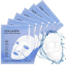VCTSOF Bio Collagen Face Mask, Collagen Face Masks, Collagen Overnight Face Mask, Masks For Deep Repairing And Moisturizing Anti Wrinkles (6Pcs)