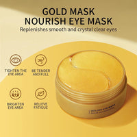 60 Pcs Under Eye Treatment Masks,HOUSN Under Eye Gel Patches for Dark Circles,Collagen Under Eye Mask,Hydrate, Moisturise, Improve Lines and Wrinkles Eye Care Skincare for Puffy Eyes(Gold)