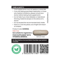The Good Vitamin Company Glucosamine & Chondroitin: 120 Capsules - Supplement with High Strength Glucosamine Sulphate with Chondroitin, Vitamin C and Calcium for Joint Support, Made in UK, GMO Free