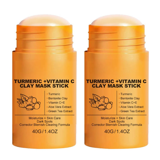 ISBEAUSOLS 2PCS Turmeric + VC Mask Stick, Face Masks Skincare