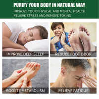 Angivlga Detox Foot Patches, 20 Pcs Deep Cleansing Detox Foot Pads to Remove Deep Cleansing Toxins with Bamboos and Ginger Powder for Stress Relief, Deep Sleep&Enhance Blood Circulation for Sleep Aid