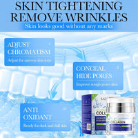 FALILUV Collagen Anti Wrinkle Face Cream With Retinol,Peptides-Anti Aging Face Cream For Mature Skin,Face Moisturiser Reduce Fine Lines Lifting And Firming Cream Facial Care