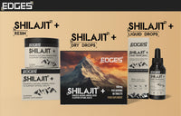Edges 100% Shilajit Resin 30g, Original Himalayan Shilajit - Gold Grade Pure, Rich in Fulvic & Humic Acid, Minerals, Immune Support & Energy Booster - 2 Month Supply (30g)
