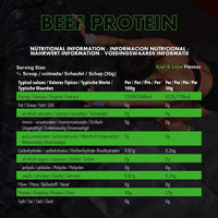 NXT Nutrition NXT Beef Protein Isolate 540g - High Protein Powder in Natural Amino Acids - Paleo, Keto Friendly - Dairy and Gluten Free | 540g (Kiwi & Lime)
