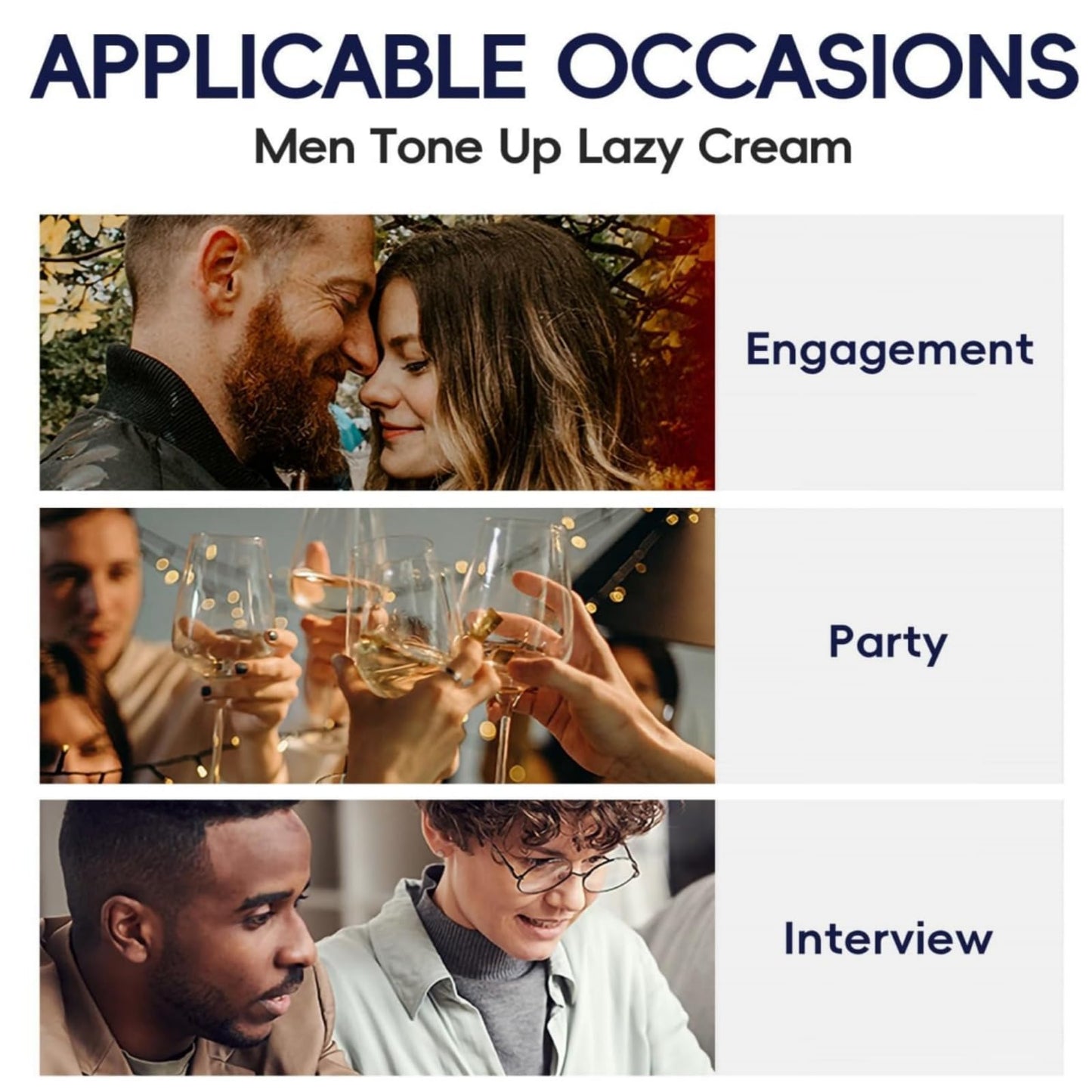 Men's BB Cream Foundation,Concealer For Men,Mens Tinted Moisturiser Face,Mens Concealer,Face Cream To Balance Skin Tone & Daily Use,Colour Corrector & Moisturizer,Strong Coverage,Easy Application