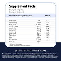 ExSeed Multivitamin Tablets for Men - Daily Supplements for Male Fertility Support & Sperm Health - Semen Quality Booster - Antioxidant Rich Immune Health Supplements - Enhanced Sperm Progression