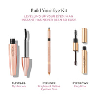 SCULPTED by Aimee EasyBrow Black Brown from Sculpted by Aimee - Travel-Friendly, Double-Ended, Vegan 2-in-1 Tinted Fibre or Clear Eyebrow Gel with Spoolie