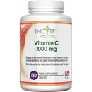 Vitamin C 1000mg | 180 Premium Tablets (6 Month’s Supply) | High Dose Quality Ascorbic Acid | Suitable for Vegetarian & Vegans| Made in The UK by Incite Nutrition®