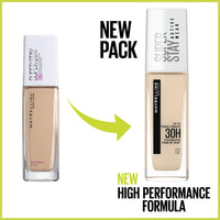 Maybelline New York Foundation, Superstay Active Wear 30 Hour Long-Lasting Liquid Foundation, Lightweight Feel, Water, Sweat and Transfer Resistant, 30 ml, Shade: 07, Classic Nude