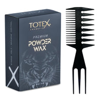 Totex Premium Hair Styling Powder Wax 20gr | Volumising Thickening Magic Dust | Ultra Strong Matte Look & Hair Styling No2 Wide Tooth Comb Anti-Static Handle Wet, Curly Dry Hair, Afro Hair Comb