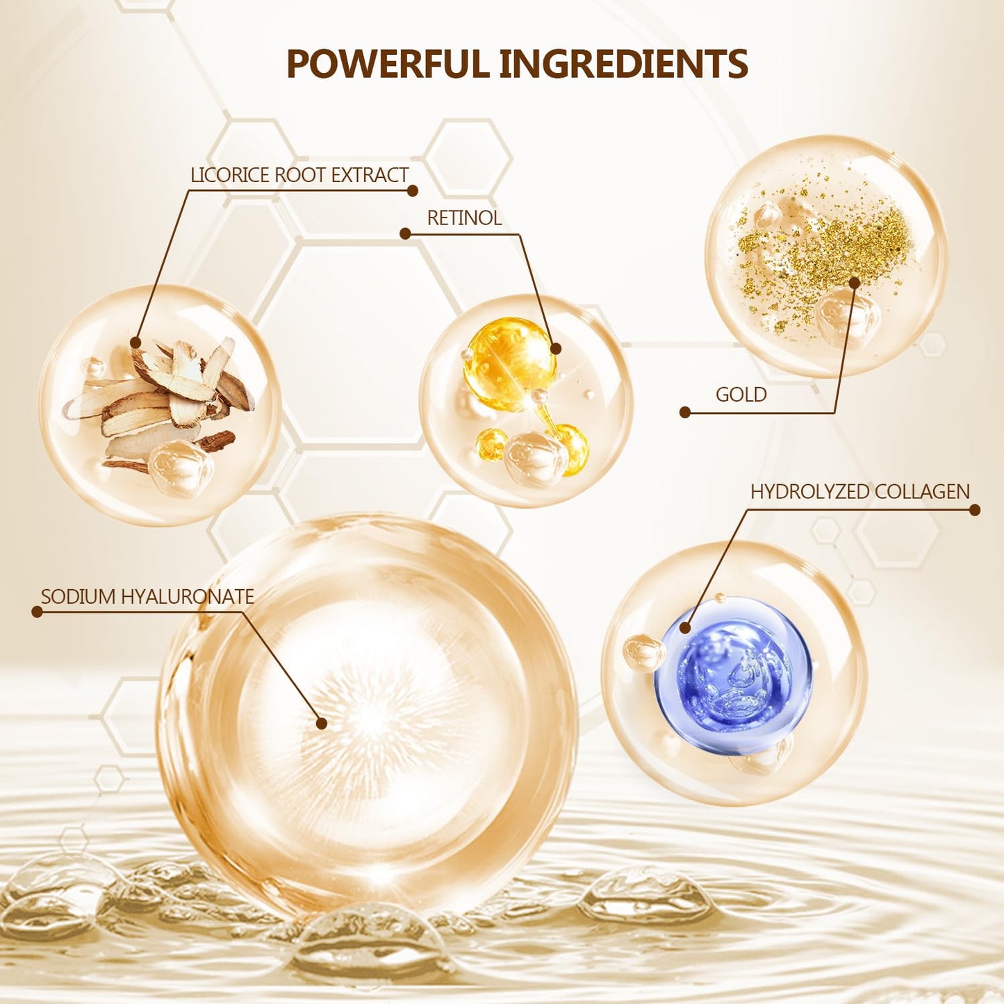 Coukula 24K Gold Undereye Mask (60 Pcs), Collagen Hydrating Gel Pads, Reduce Puffiness, 30 Pairs Under Eye Patches for Dark Circles Puffy Eyes Treatment, Wrinkle, Women Men Beauty Personal Skin Care Products