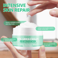 Generic Urea 40% Foot Cream+2% Salicylic Acid, Moist Cracked Heel Repair Cream, Enriched With Tea Tree & Hyaluronic Acid & Aloe Vera Extracts, Deeply Moisturising, Gently Removes Dead Skin And Calluses 100g