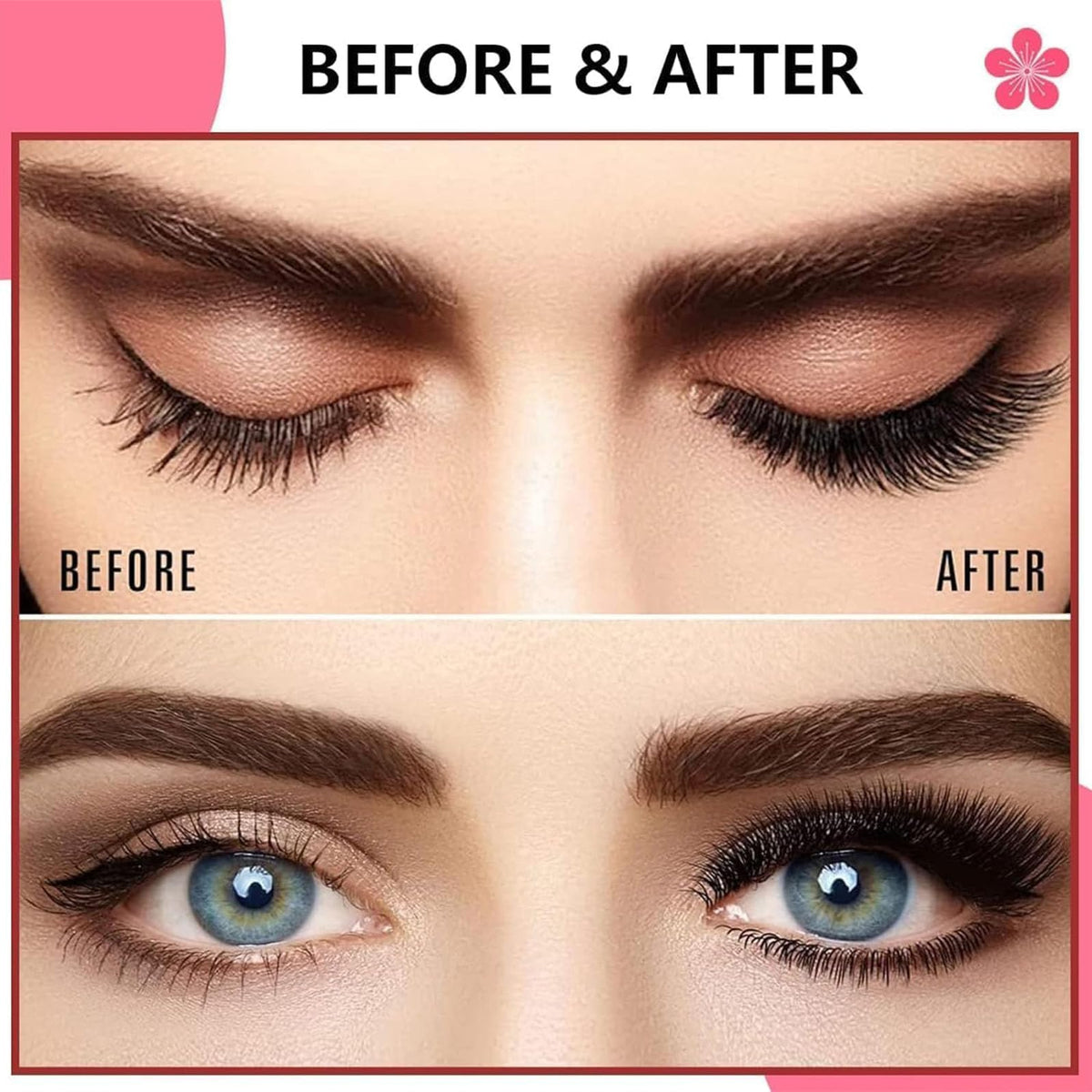 Clgorm Giani Flylash Magnetic Lashes Kit With Applicator And Clamp - Natural Look, Easy, Quick, Safe