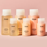 Ouai OUAI Thick Shampoo Travel Size - Moisturising Shampoo + Keratin, Marshmallow Root, Shea Butter & Avocado Oil for Thick Hair - Strengthens, Hydrates - Paraben, Phthalate, Sulfate Free Shampoo - 89ml