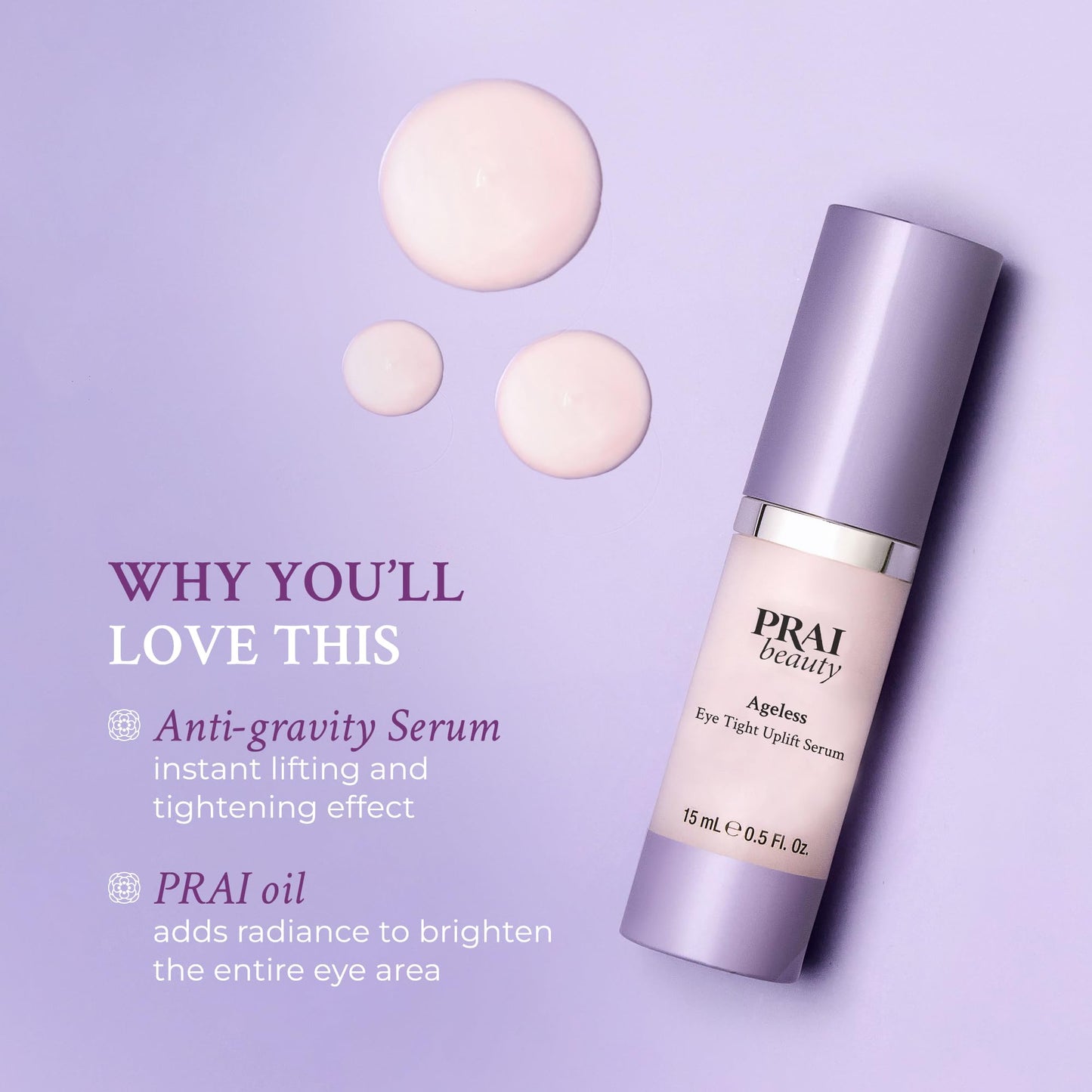 PRAI Beaety Ageless Eye Uplift Serum 15ml