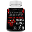 Nutreeya Turkesterone -1300mg Max Strength Ajuga Turkestanica Extract, Vegan, Gluten Free, (Not Turkesterone Capsules) (Pack of 1 (60 Pills))