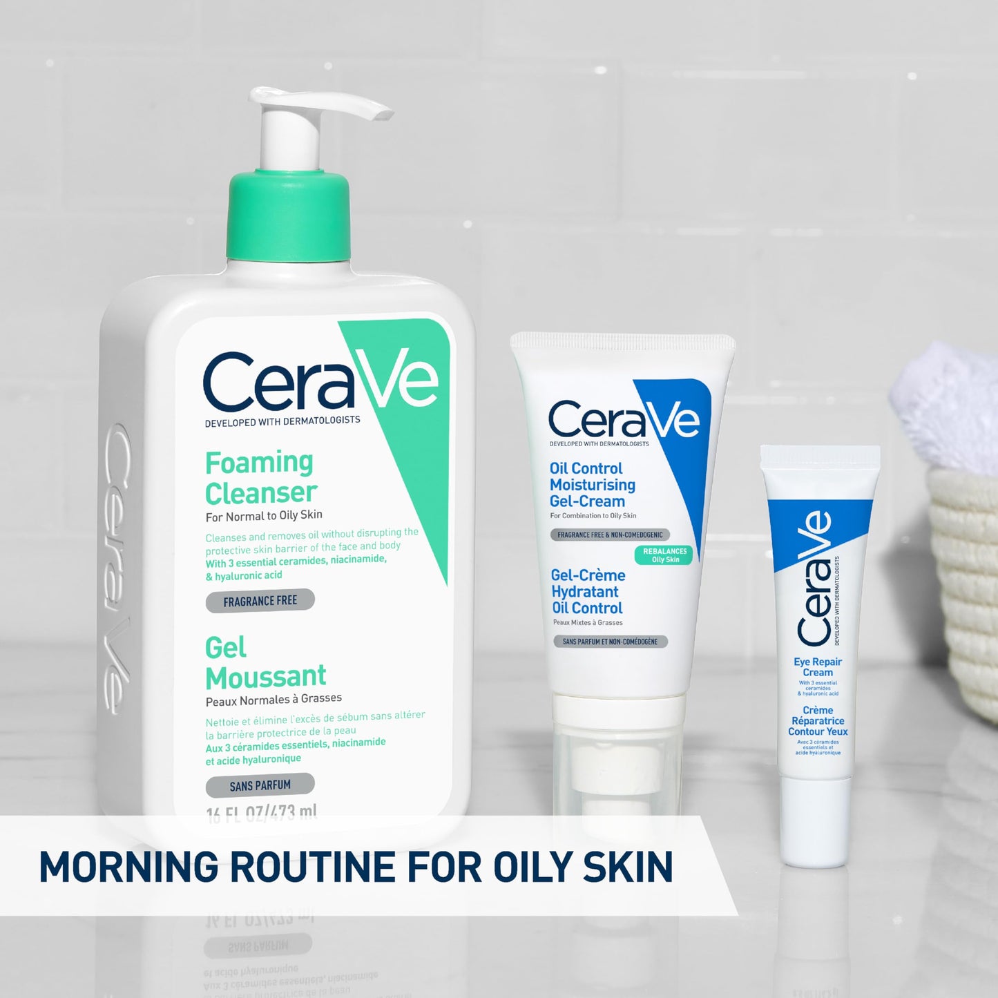 CeraVe Oil Control Moiusturising Gel Cream for Combination & Oily Skin,52ml