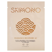 SKIMONO Radiance Recovery Eye Mask 1x5ml - Single Eyemask Eye Patch for Face Care, Brightens, Moisturises, and Softens Fine Lines