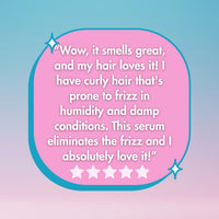 Creightons Frizz No More Sleek & Shine Miracle Serum 50ml – Smooths Hair, Locks Out Frizz & Moisture, Ideal for Frizz-Prone or Wavy/Curly Hair | Colour-Kind