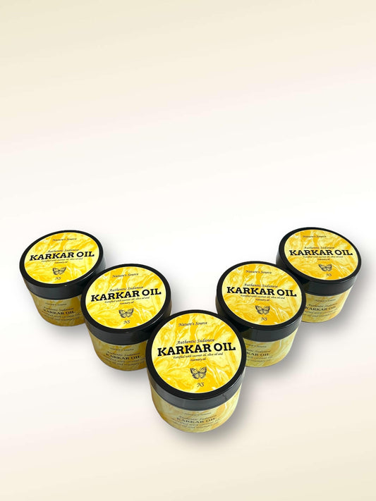 Generic 350ML Authentic Sudanese Karkar Hair Cream fortified with Olive Oil, Coconut Oil and Rosemary Oil