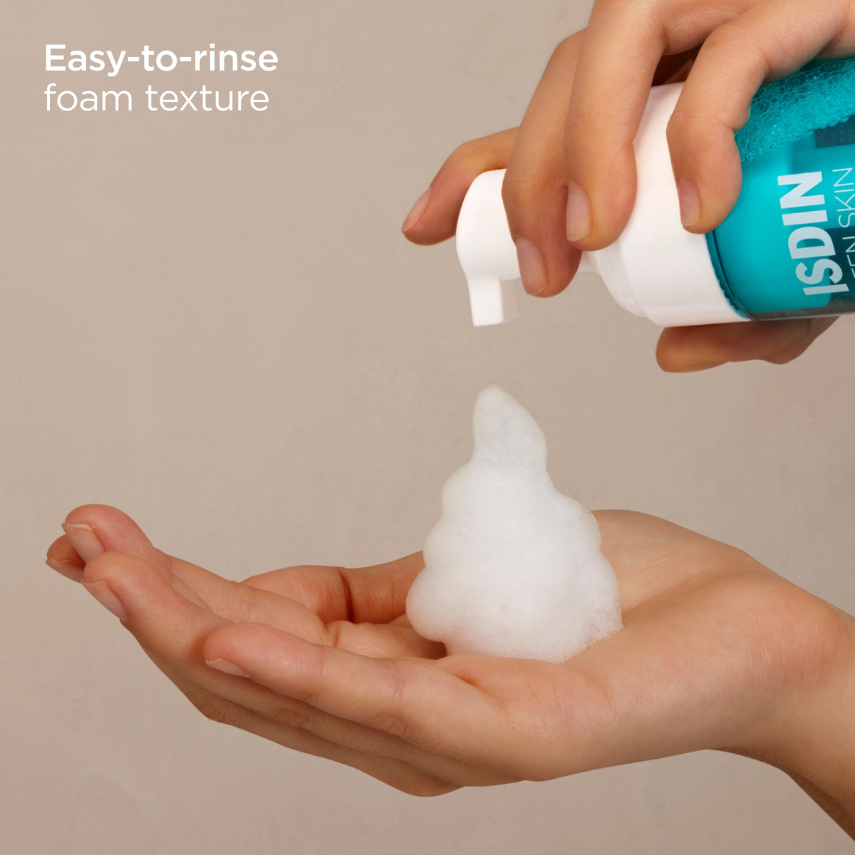ISDIN Acniben Pack Purifying Cleanser Foam and Gel Cream Control of Shines and Pimples, Daily Facial Care for Oily or Acne-Prone Skin, Set of 2 pieces