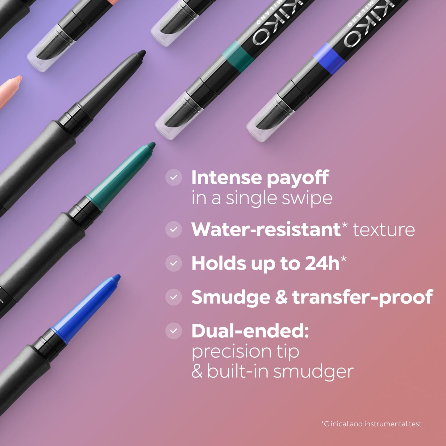 Kiko Milano KIKO Milano Unlimited Precision Automatic Eyeliner And Kohl - Shade 16