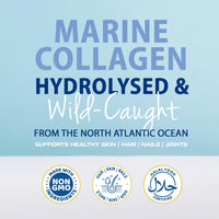 Onyx Marine Collagen Powder 10000mg (Type I & III) | Wild-Caught Arctic Cod | Collagen Supplements for Women & Men | Skin, Hair, Muscles, Joints, Bones (300 Grams [30 Servings])