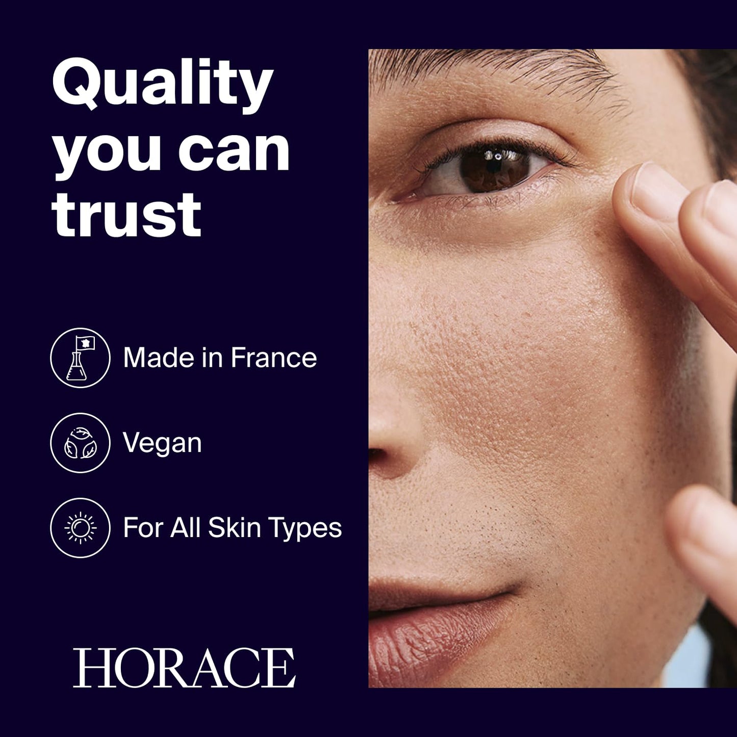 HORACE Anti-Fatigue Under-Eye Patches for Men - Unscented, Pack of 5 Pairs