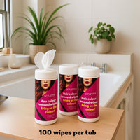 Professional Hair Colour Remover, Hair Dye Remover, Dye & Bleach Hair, Colour Remover Hair Dye, Effective and Gentle. 100 Wipes, Made By Scrummi®