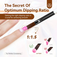 Saviland Acrylic Nail Brush Set: 3pcs Professional Nail Brush for Acrylic Powder Nails Kolinsky Acrylic Brush Wooden Handle Nail Art Brushes Nail Tools Kit Size 8/10/14, Christmas Women Gift Set