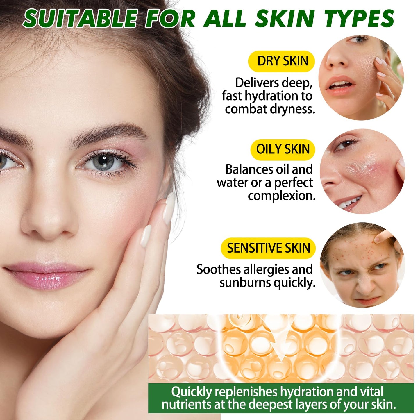 Snail Mucin 92% Advanced Cream Face Moisturizer, Deep Hydration & Nourishment Repair Cream, Advanced Cream for Dry & Sensitive Skin, Face & Neck Cream for All Skin Types, 100g / 3.52oz