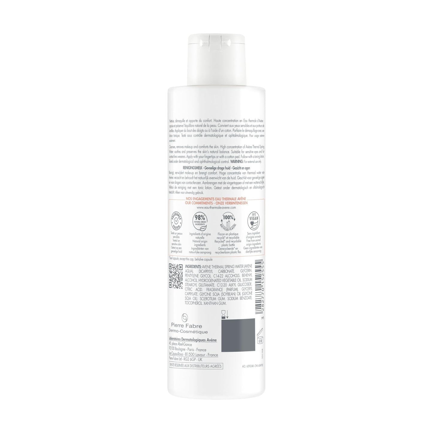 Avene AVENE Essential - Milk Cleanser - Dry, Sensitive Skin - 200 ml