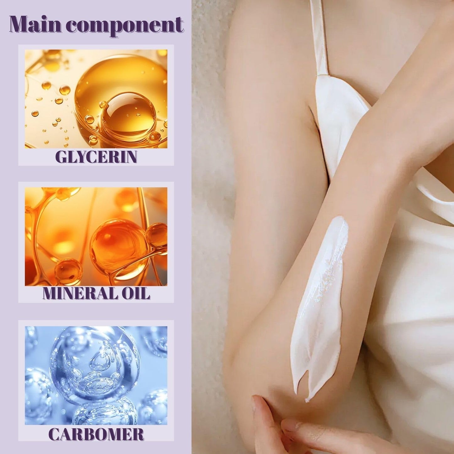 Cureluxe Sculpt & Tone Arm Cream – Skin Firming Body Cream for Women, Upper Arm Firming Cream to Reduce Crepey Skin on Arms, Body Moisturiser for Dry Skin with Deep Hydration & Elasticity Boost