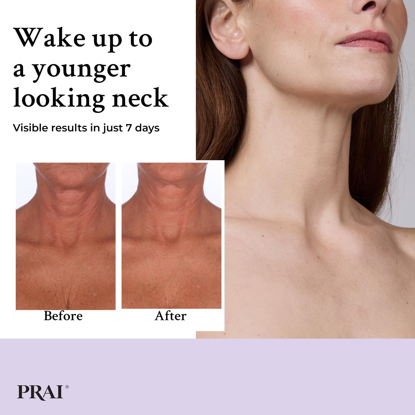 Prai PRAI Ageless Throat & Decolletage Night Creme 118ml - Retinol-Rich Formula