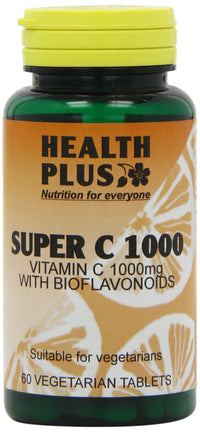 Health Plus Super C 1000 Vitamin C Supplement - 60 Tablets