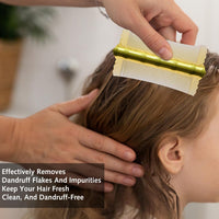 DILUSILK 2pcs Dandruff Combs Fine Tooth Comb for Long Thick Hair