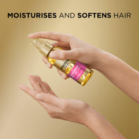 Pantene Pro-V Defined Curls Coconut Infused Hair Oil 100ml for Frizzy, Unruly Curls. Daily Leave in Nourishing Oil. Deeply Moisturises, Softens Hair and Prevents Protein Loss