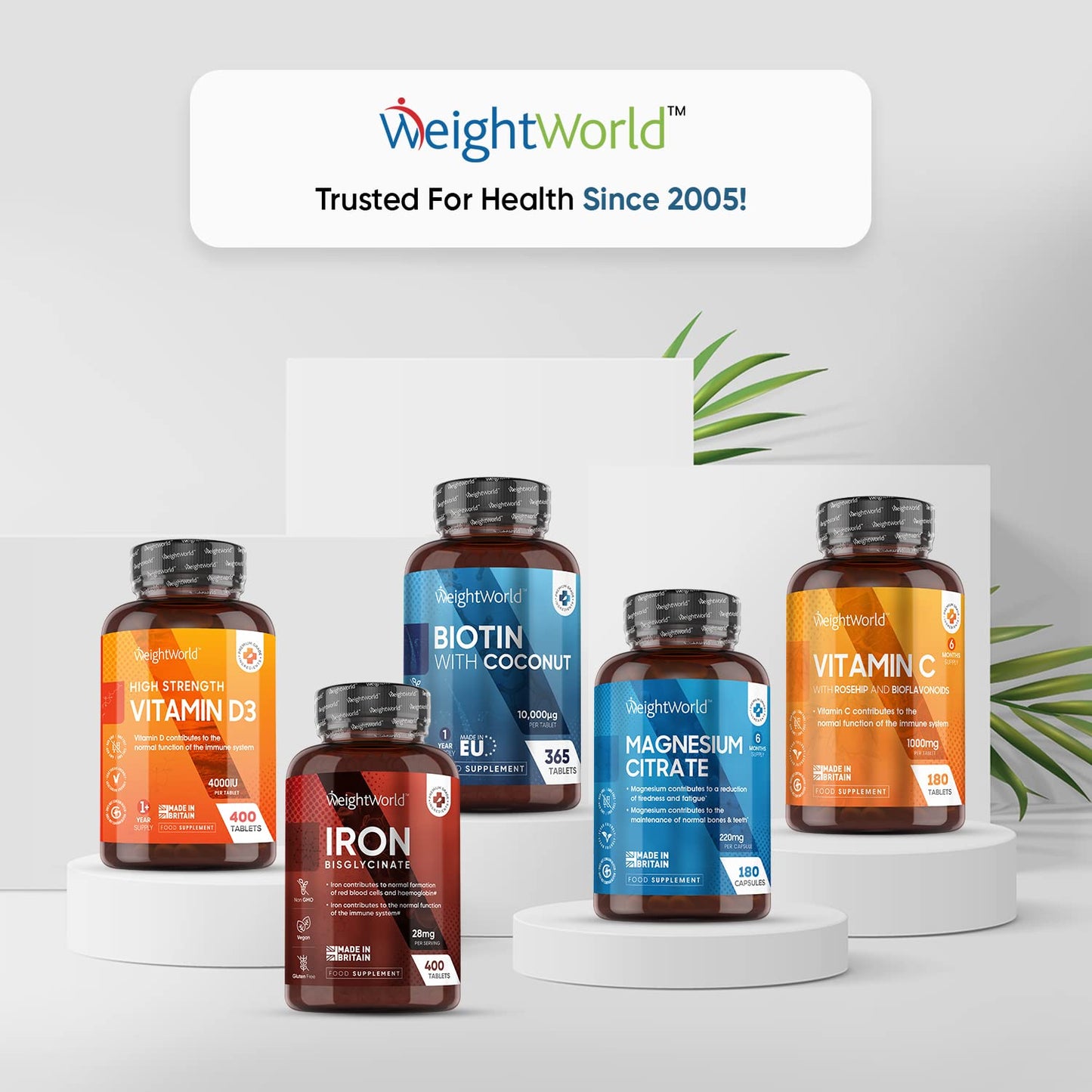 Gentle Iron Tablets High Strength 28mg - 400 Tablets (6+ Months Supply) - Vegan Iron Bisglycinate - Energy Tablets for Tiredness and Fatigue - High Absorption Iron Supplements for Women and Men