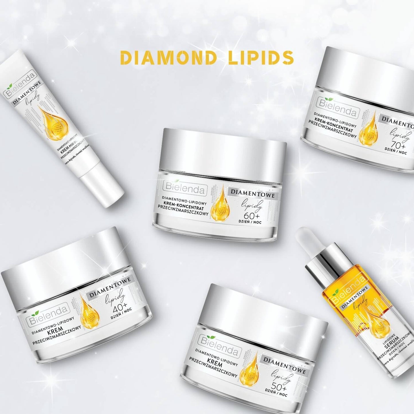 Bielenda Diamond Lipids Anti Wrinkle Cream 40+ Day/Night 50ml