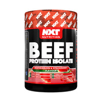NXT Nutrition NXT Beef Protein Isolate 540g - High Protein Powder in Natural Amino Acids - Paleo, Keto Friendly - Dairy and Gluten Free | 540g | Strawberry & Watermelon