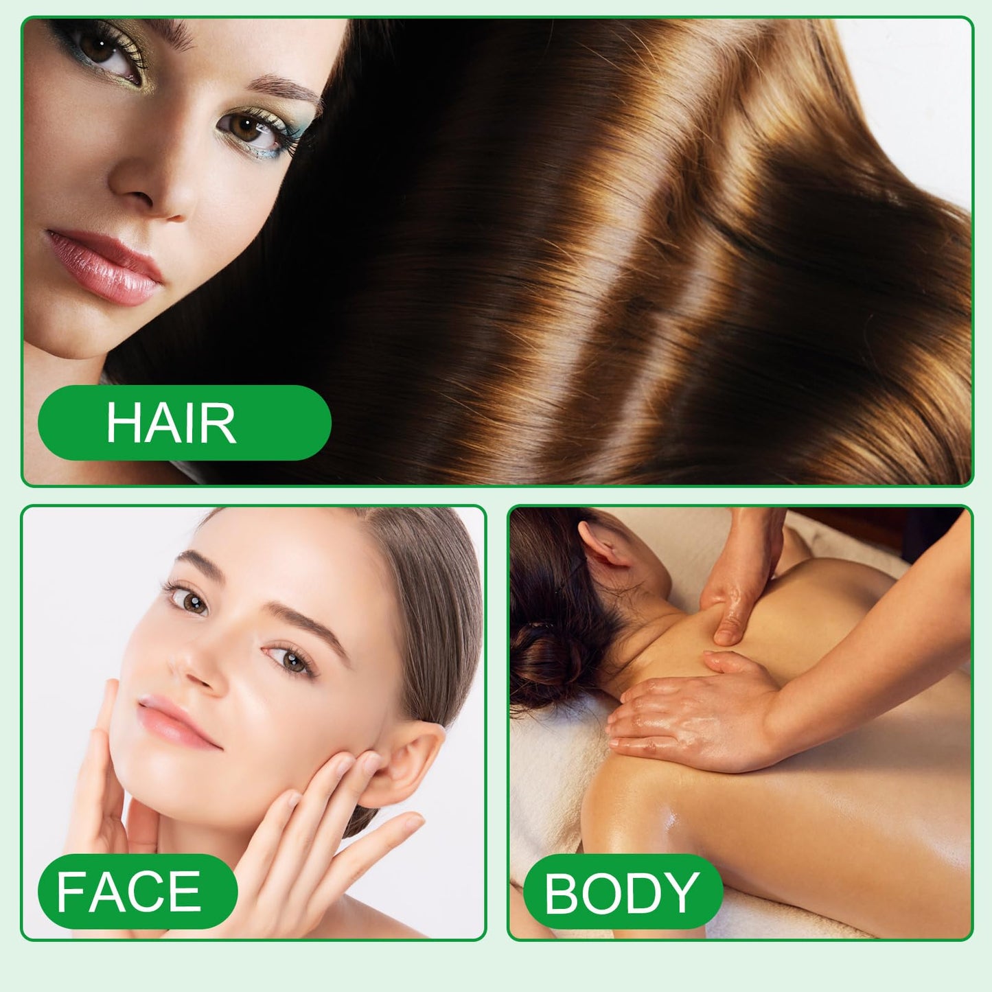 Monarda Essential Oil for Hair Growth,100% Pure & Natural Monarda Oil for Healthier Thicker Fuller Hair,Eliminate Hair Split Ends, Repairs Damaged Hair & Skin For Men & Women 60ml