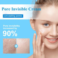 SinceReal Pore Invisible Cream, Pore Shrinking Invisibility Cream, Pores Minimizer & Reducer for Face, Smooths Conceals, Oil Control Firming, Hydrates
