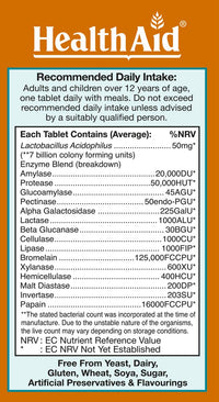 HealthAid Digeston Max Tablets, 30-Count