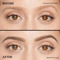 YKKYK Eyebrow Gel Waterproof Formula Creamy Gel Brow Gel, Volumizing, Buildable, Long-Wear Formula for Brow Colour and Structure Non-Sticky, Smudge-Proof and Non-Flaking Instant Brow Styler (#Cool Blonde)
