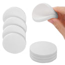 D.A.Y. Republic 8 Pack Makeup Sponge Blenders, Circle Shaped, White, Soft and Flexible, Foundation Make up Blender Pads for Liquid, Creams, and Powders, Wet and Dry use, Perfect for Everyday Use